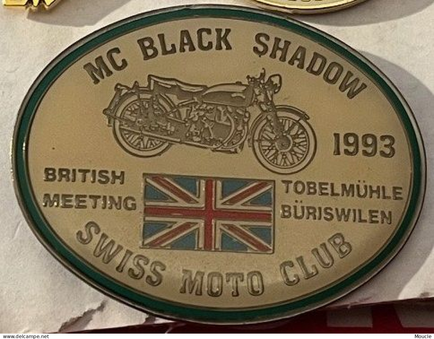 MOTO - MOTORRAD - MC BLACK SHADOW - SWISS MOTO CLUB - 1993 - MOTORBIKE -  SUISSE - SCHWEIZ - SVIZZERA - SVIZRA -  (34) - Motos