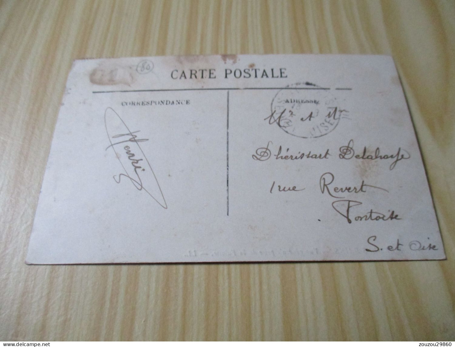CPA Mers-les-Bains (80).Vue Générale Prise De La Falaise. - Carte Oblitérée Le 15/08/1913. - Mers Les Bains