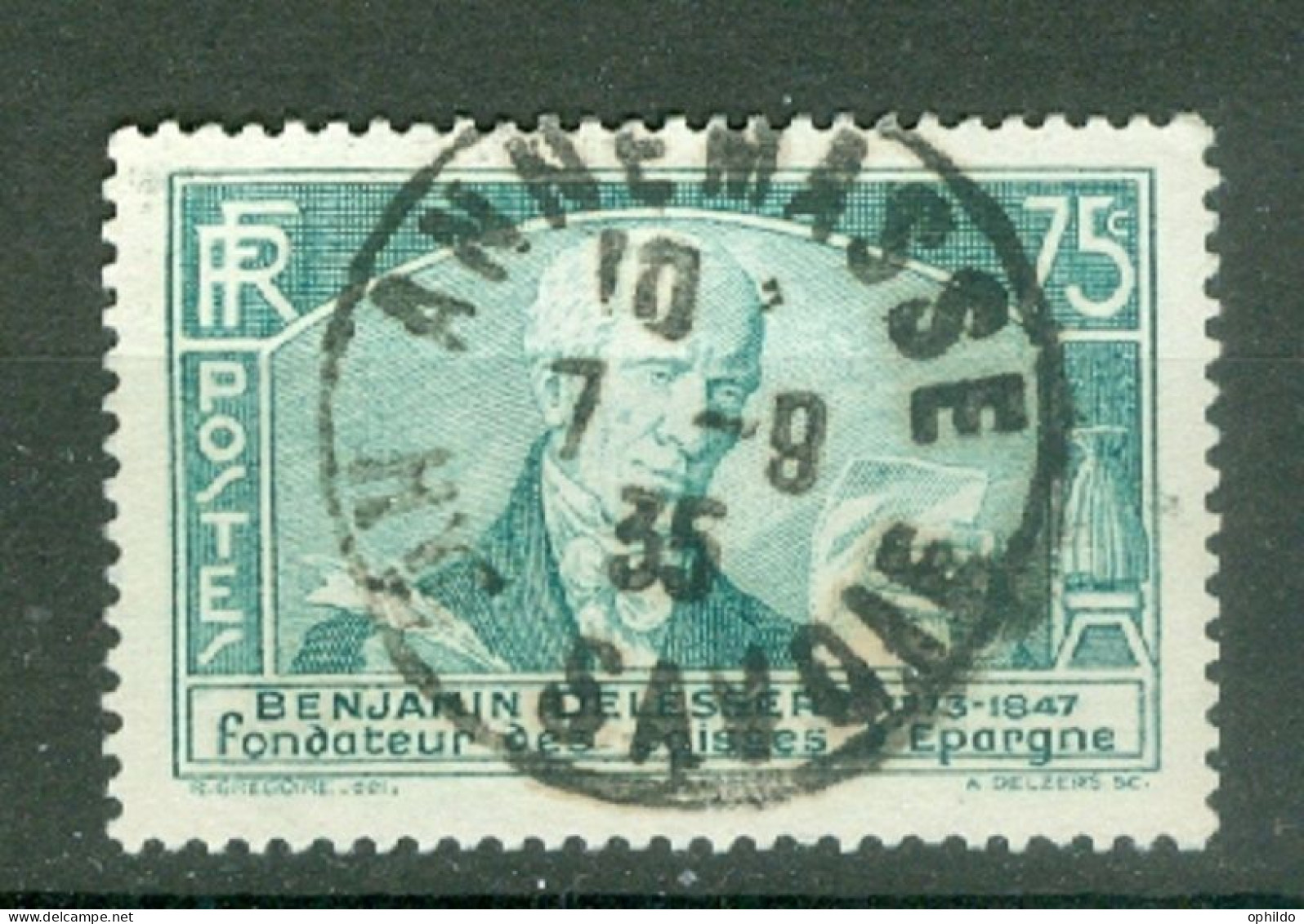 France Yv 303 Ob TB  - Usati