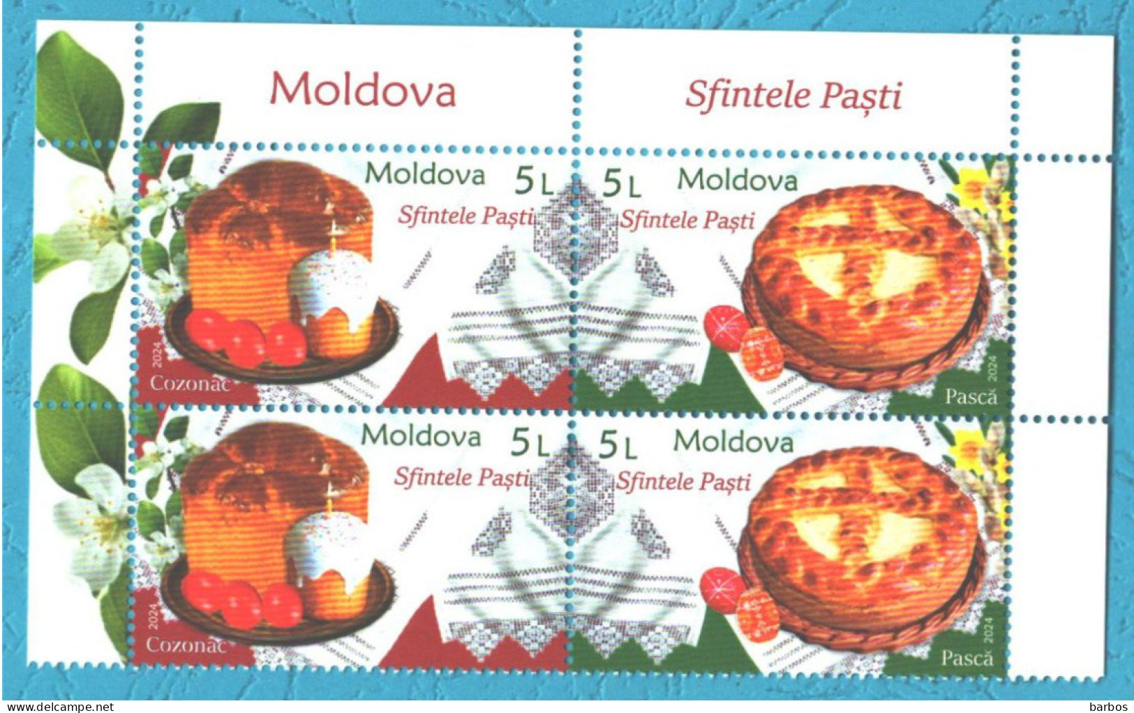 Moldova , 2024 , Holy Easter , 2 Set, MNH - Moldavia