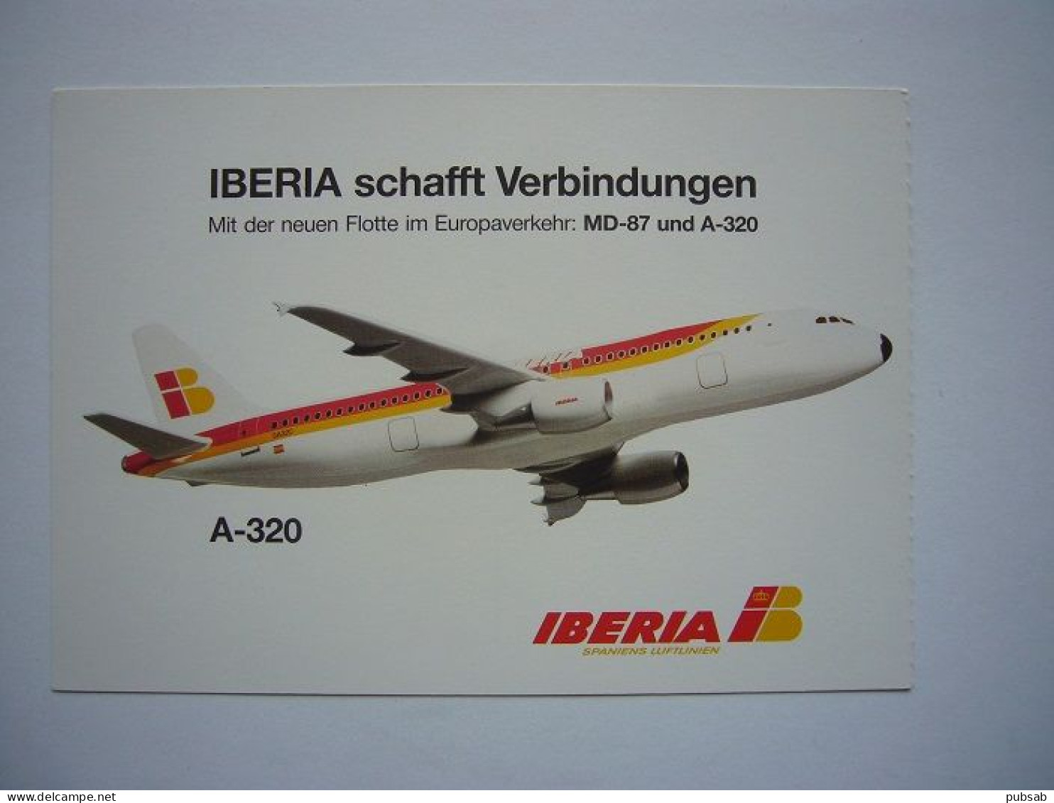 Avion / Airplane / IBERIA / Airbus A320  / Airline Issue - 1946-....: Modern Tijdperk