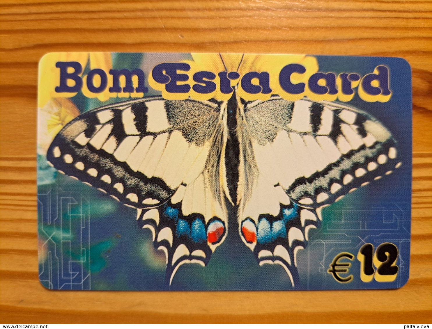 Prepaid Phonecard Netherlands, Bom Esra Card - Butterfly - Schede GSM, Prepagate E Ricariche