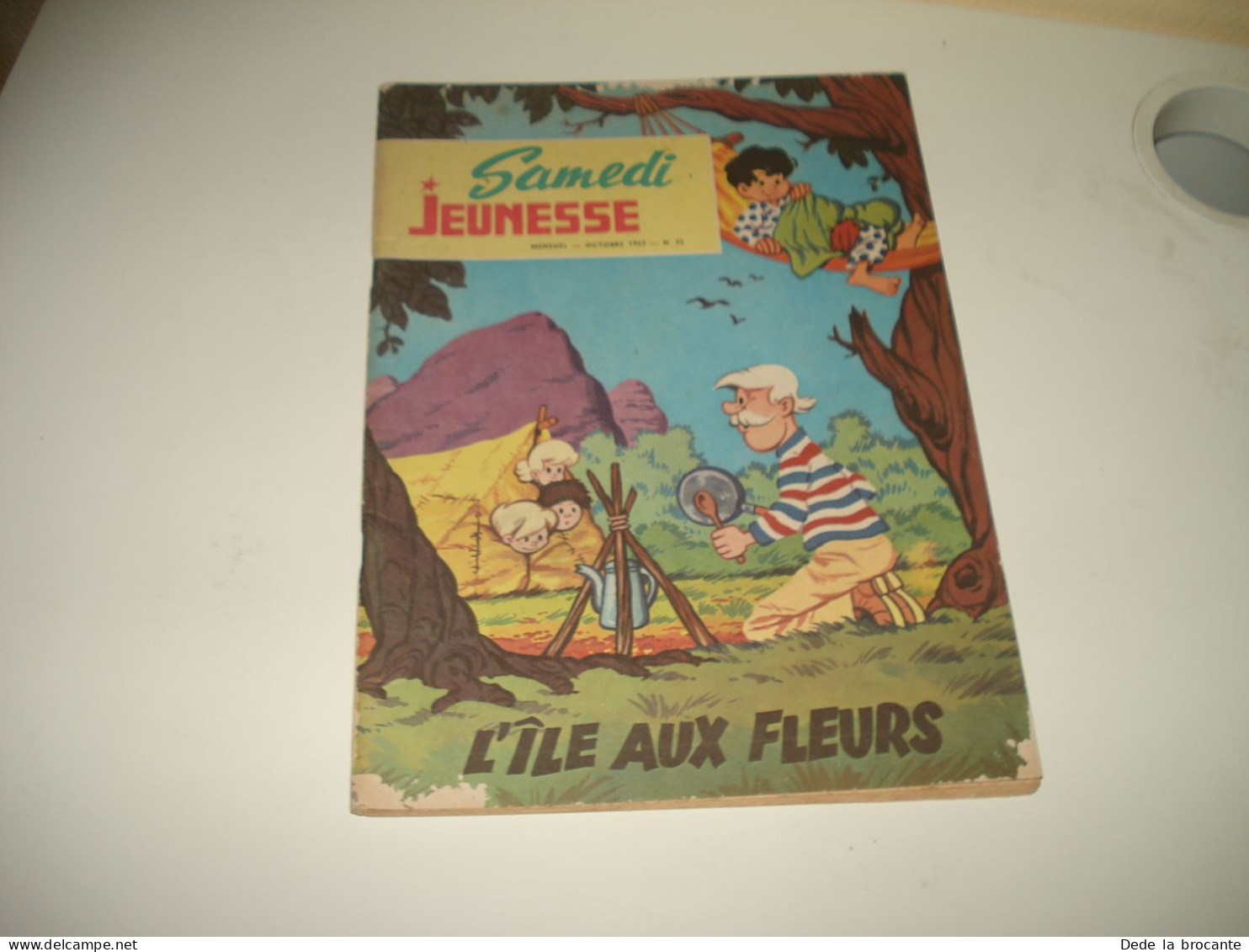 C55  ( 2 ) / Samedi Jeunesse N° 72 -  L'île Aux Fleurs - E.O De 1963 - Samedi Jeunesse