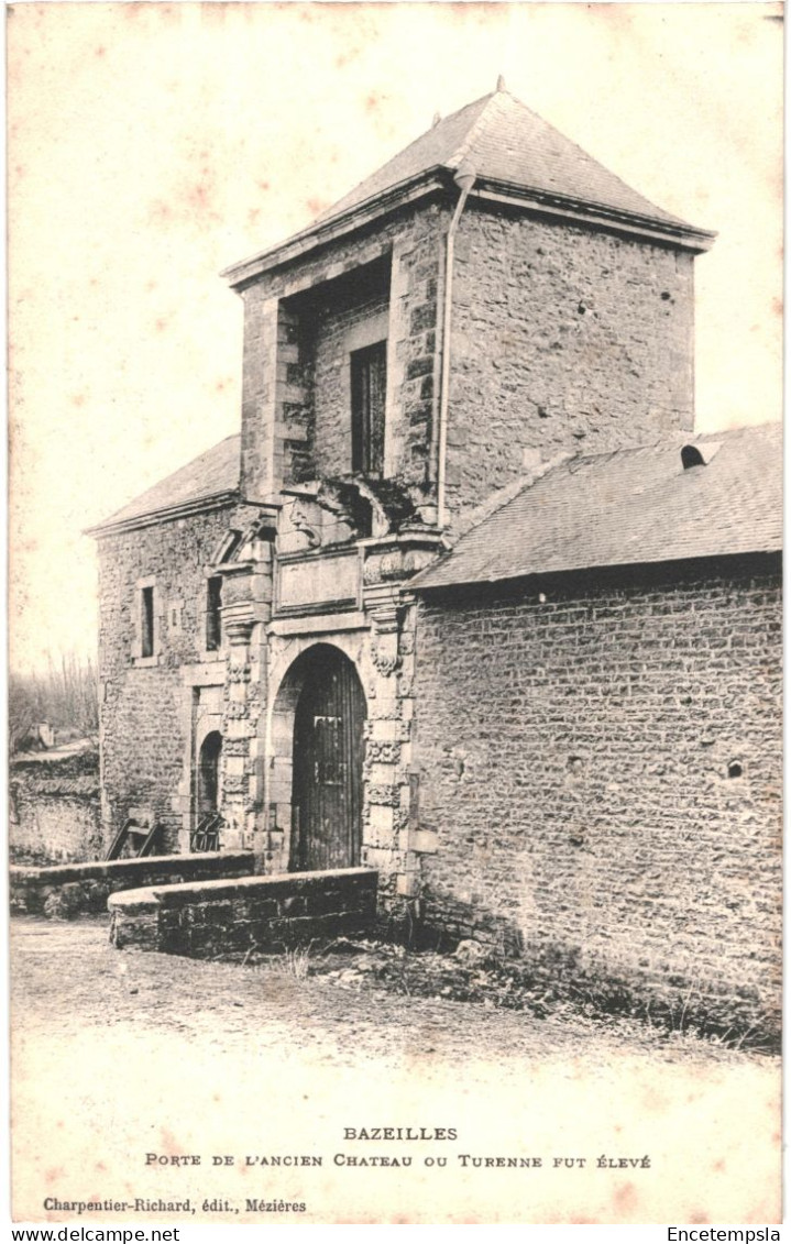 CPA Carte Postale France Bazeilles Porte De L'Ancien Château    VM80061 - Sedan