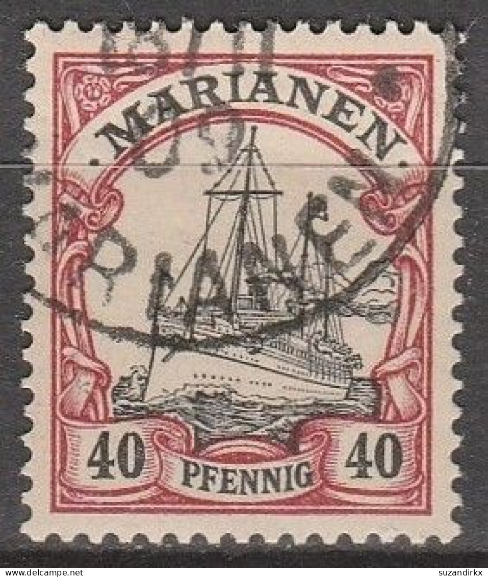 Marianen   .    Michel   .   13      .     O     .      Gestempelt - Isole Marianne