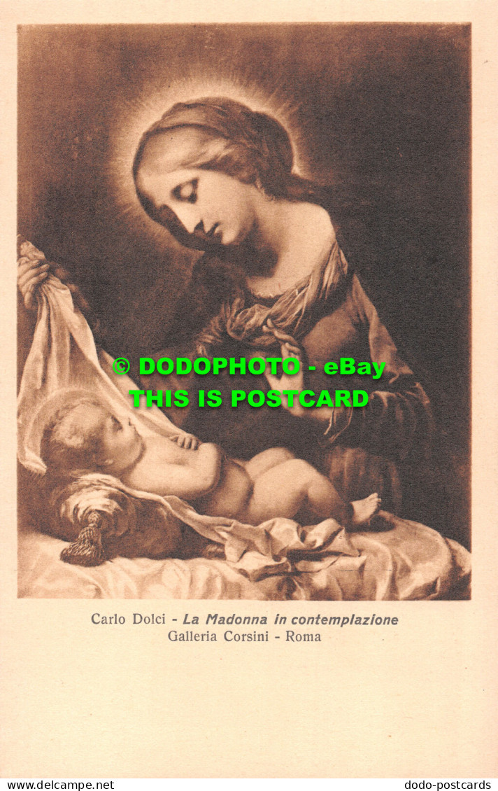 R517267 Roma. Galleria Corsini. La Madonna In Contemplazione. Carlo Dolci. S. T. - World