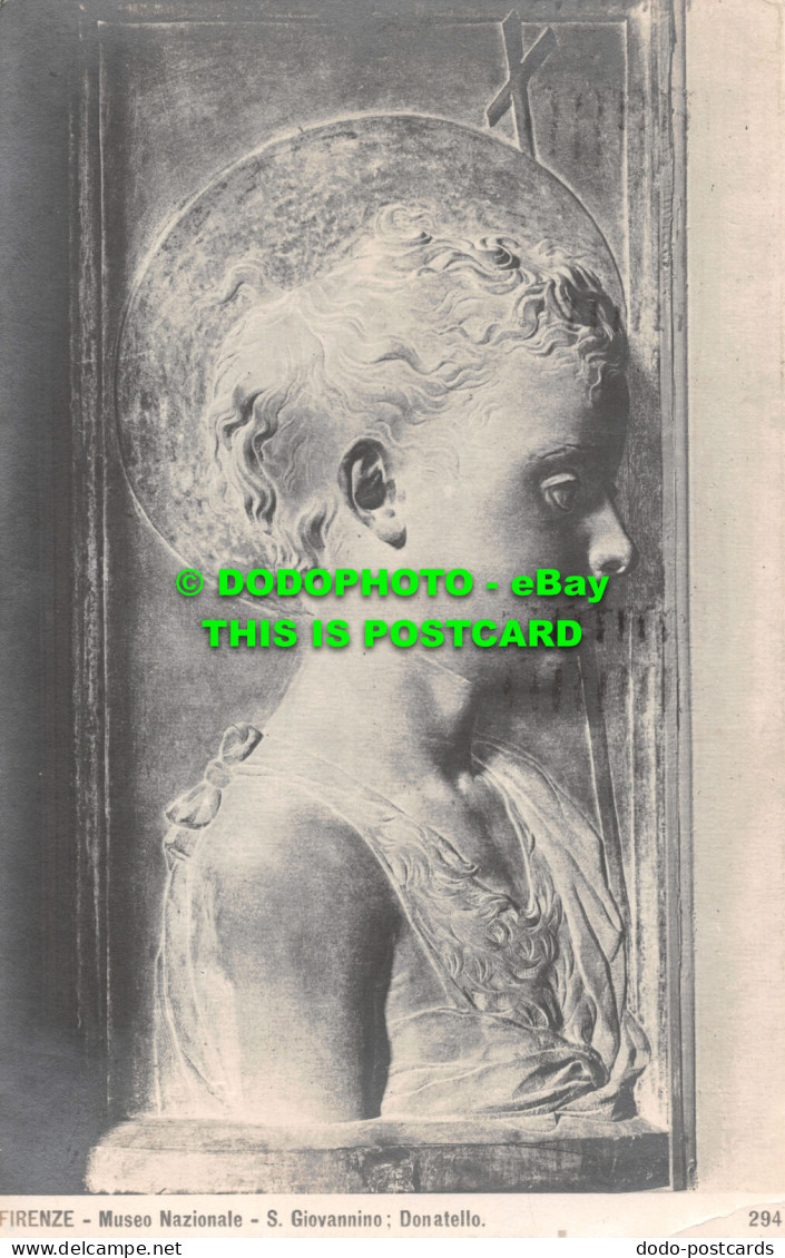 R517101 Firenze. Museo Nazionale. S. Giovannino. Donatello. 1921 - World