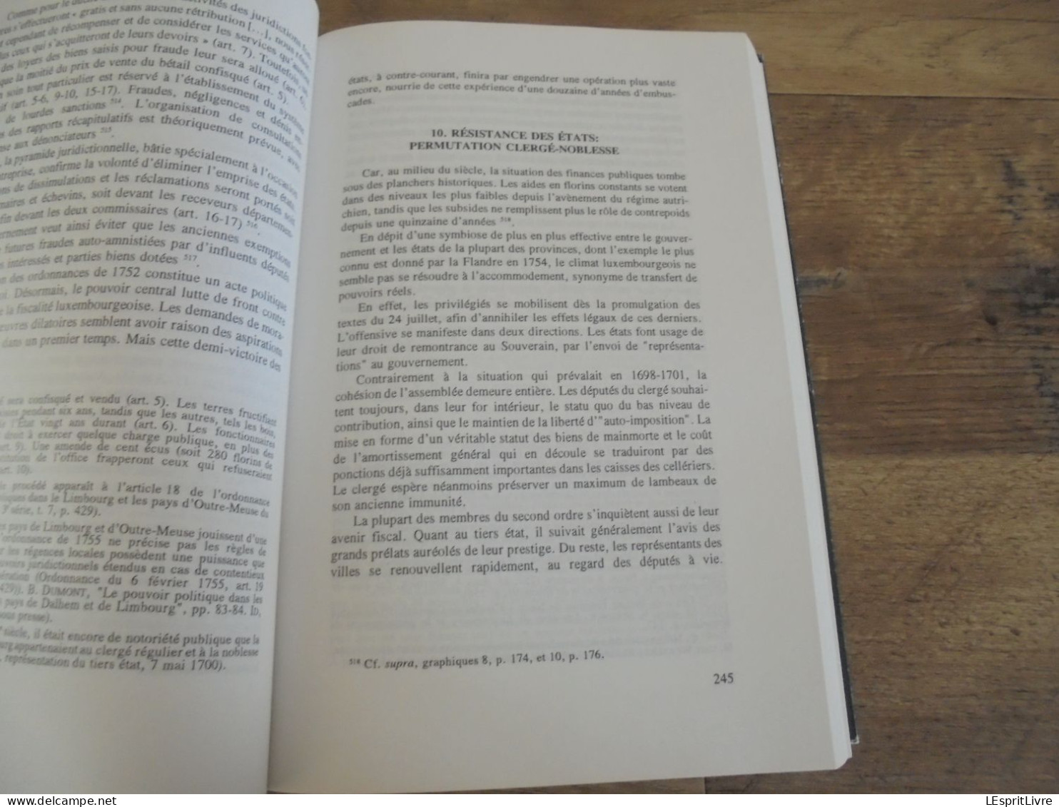 L'ABROGATION DES PRIVILEGES FISCAUX CadastreThérésien Dûché de Luxembourg 1684 1774 Régionalisme Ardenne Histoire