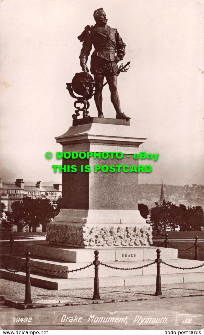 R517276 Plymouth. Drake Monument. Valentine. X. L. Series. Real Photo Cards - World