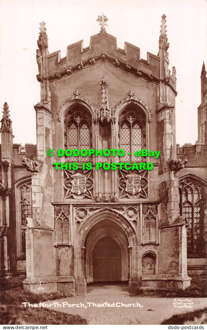 R517277 Thaxted Church. The North Porch. H. Porter - World