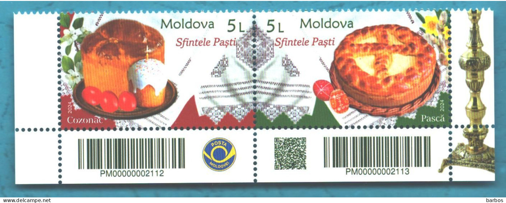 Moldova , 2024 , Holy Easter , 1 Set, MNH - Moldawien (Moldau)