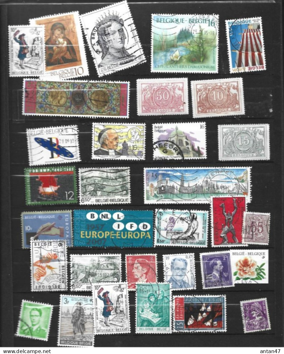 Lot De 450 Timbres BELGIQUE - Otros & Sin Clasificación