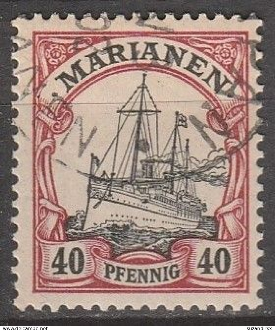 Marianen   .    Michel   .   13      .     O     .      Gestempelt - Isole Marianne