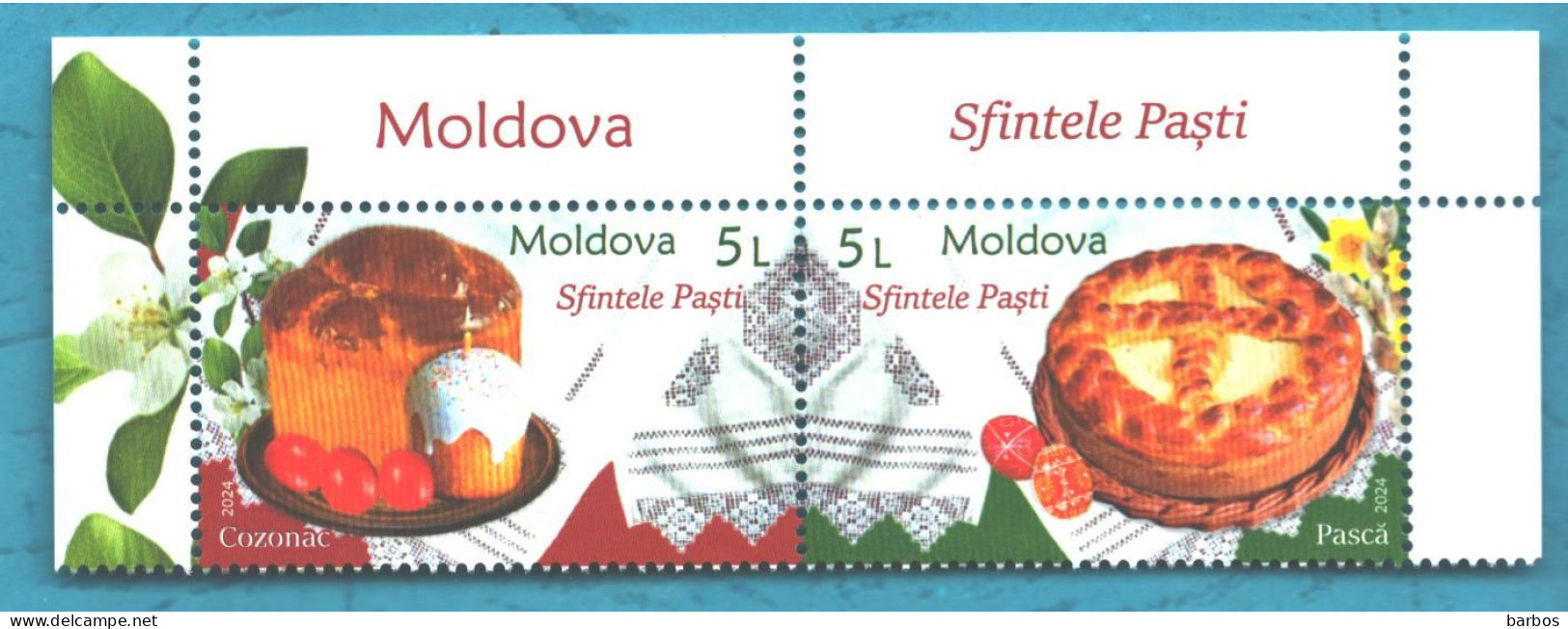 Moldova , 2024 , Holy Easter , 1 Set, MNH - Moldavië