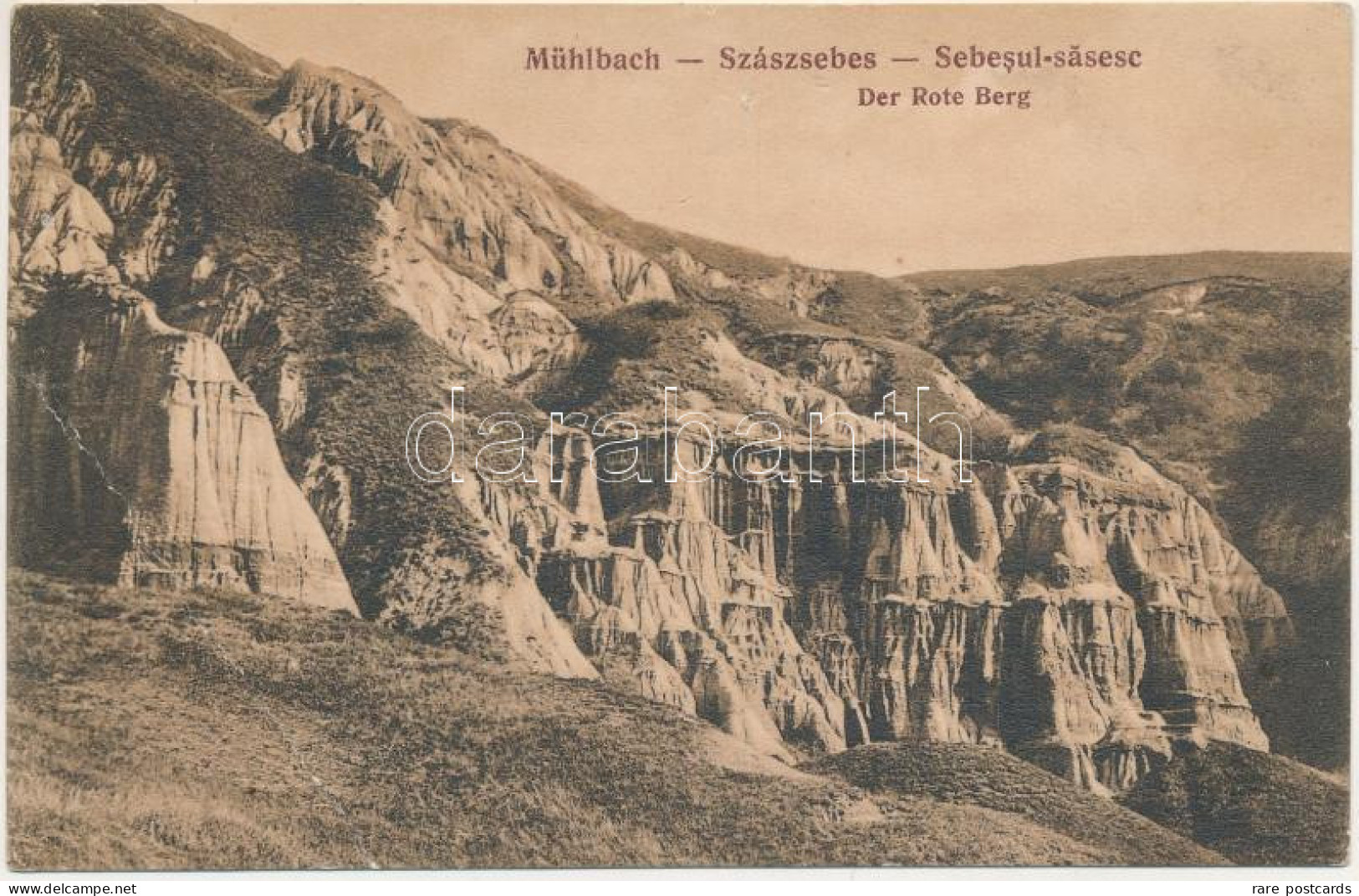 Mühlbach, Sebesul Sasesc, Sebes; Der Rote Berg - Romania