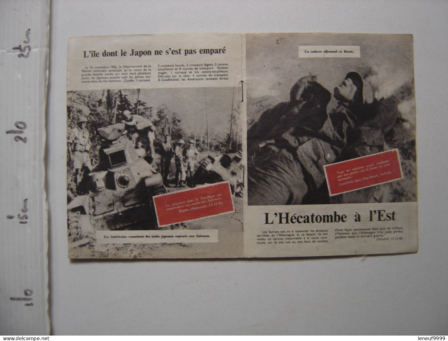 WW2 Flugblatt Tract Propagande Guerre Propaganda Leaflet WWII + Grand Convoi - 1939-45