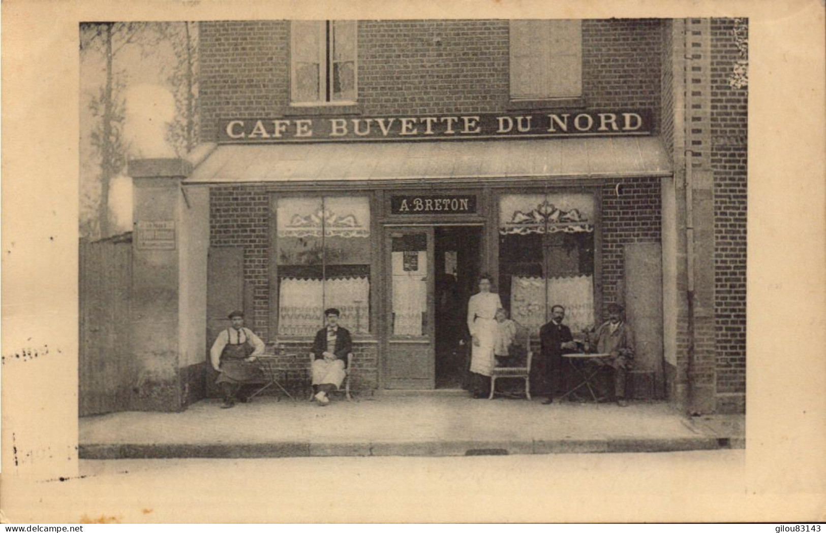 Oise, Bongenoult, Café Buvette Du Nord - Andere & Zonder Classificatie