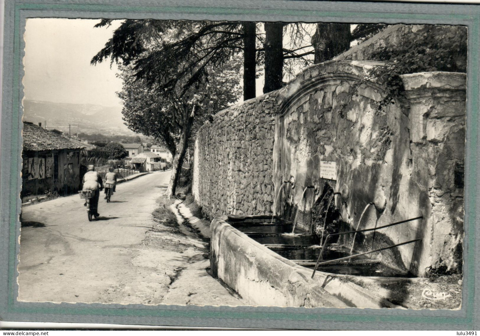 CPSM Dentelée (13) La ROQUE-d'ANTHERON - Aspect Des Basses-Fontaine En 1962 - Autres & Non Classés