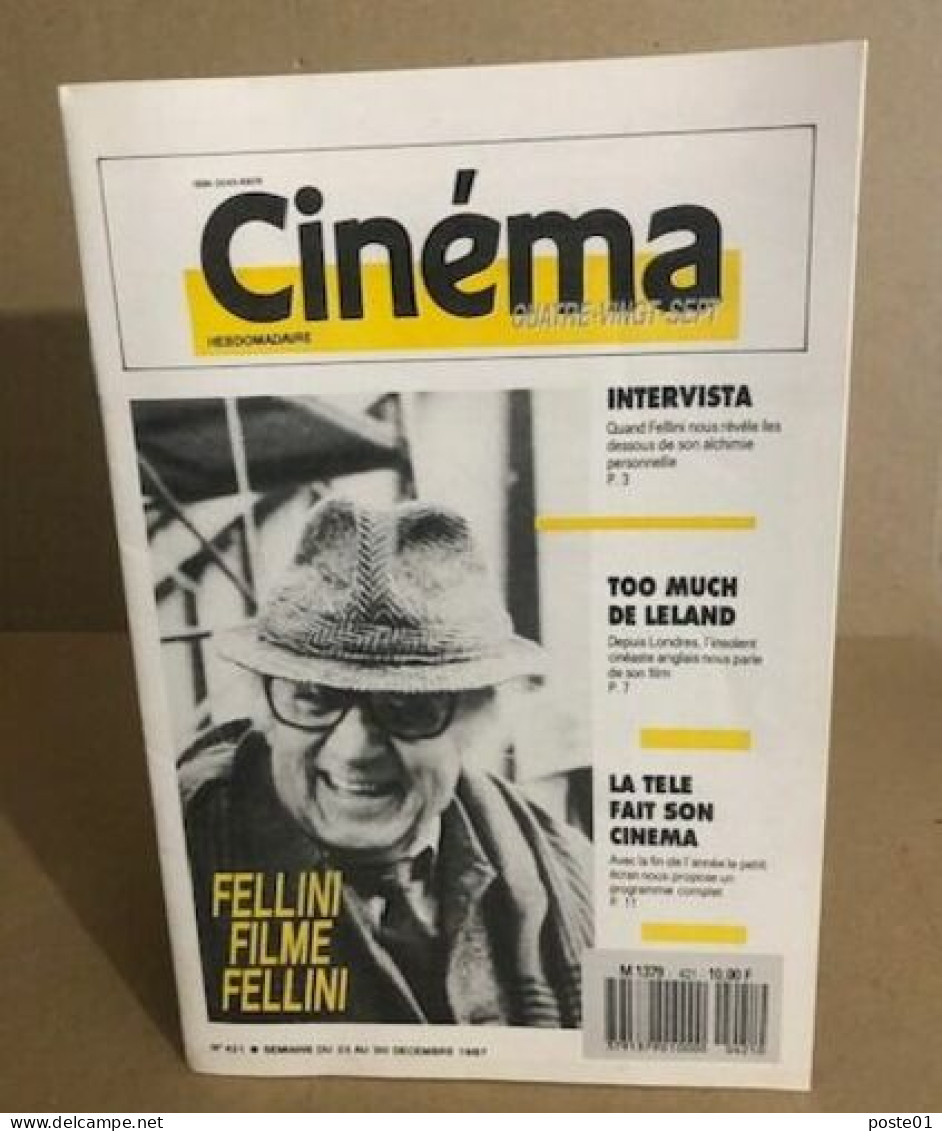 Revue Hebdomadaire De Cinéma N° 421 - Film/ Televisie