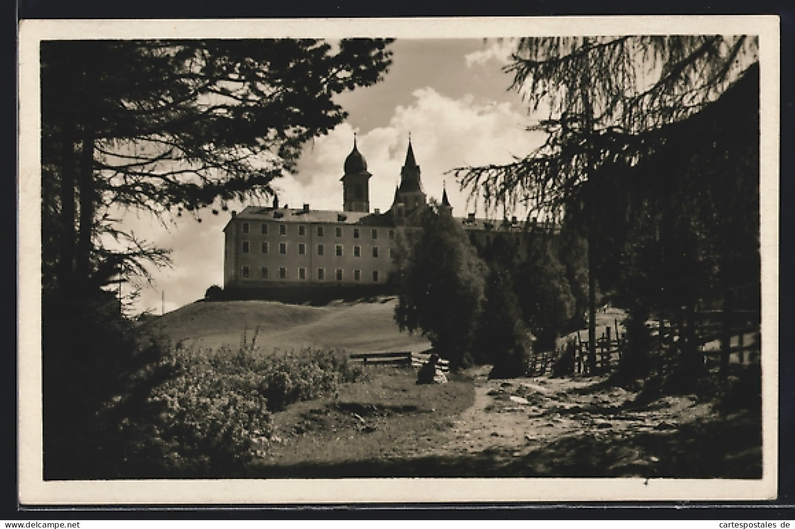 Cartolina Santa Maria Pietra Alba, Blick Auf Die Kirche  - Autres & Non Classés