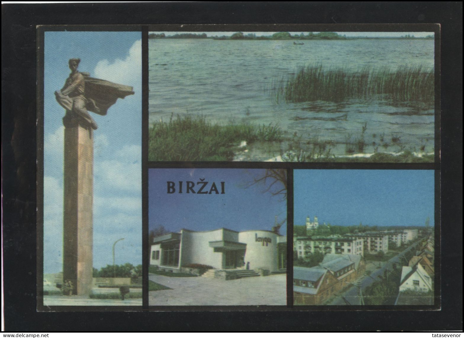 Post Card Lithuania LT Pc 133 BIRZAI 1984 - Lithuania