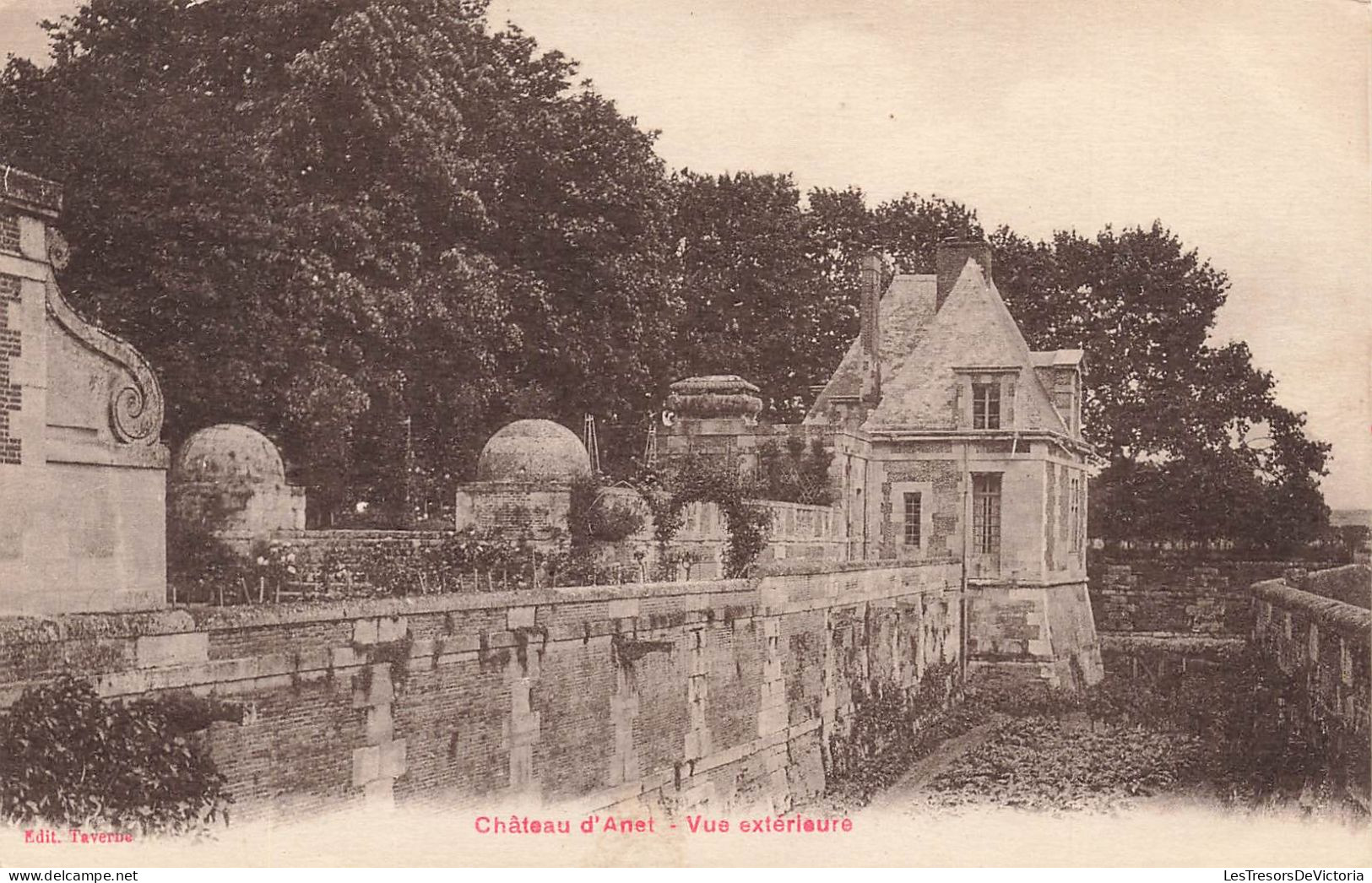 FRANCE - Château D'Anet - Vue Extérieure - Vue Générale- Carte Postale Ancienne - Anet