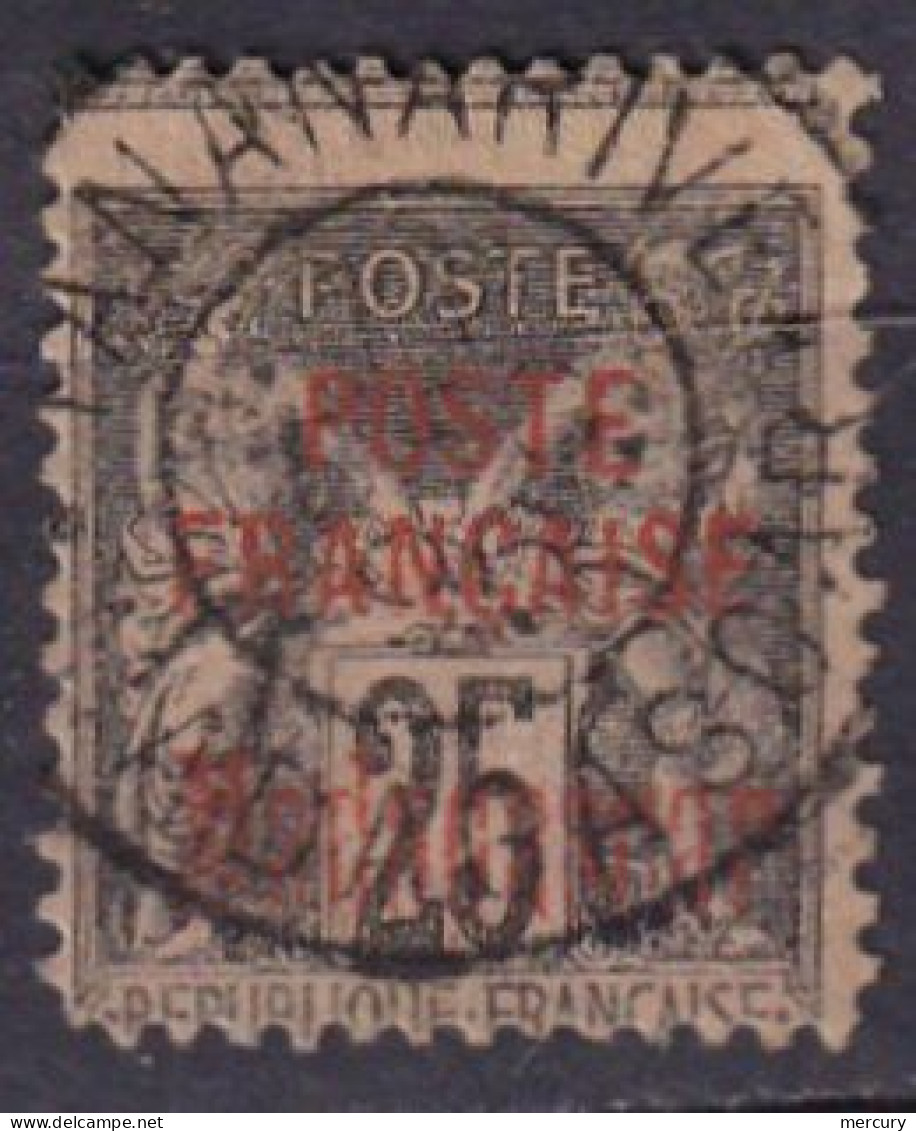 MADAGASCAR -25 C. POSTE FRANCAISE  - Used Stamps