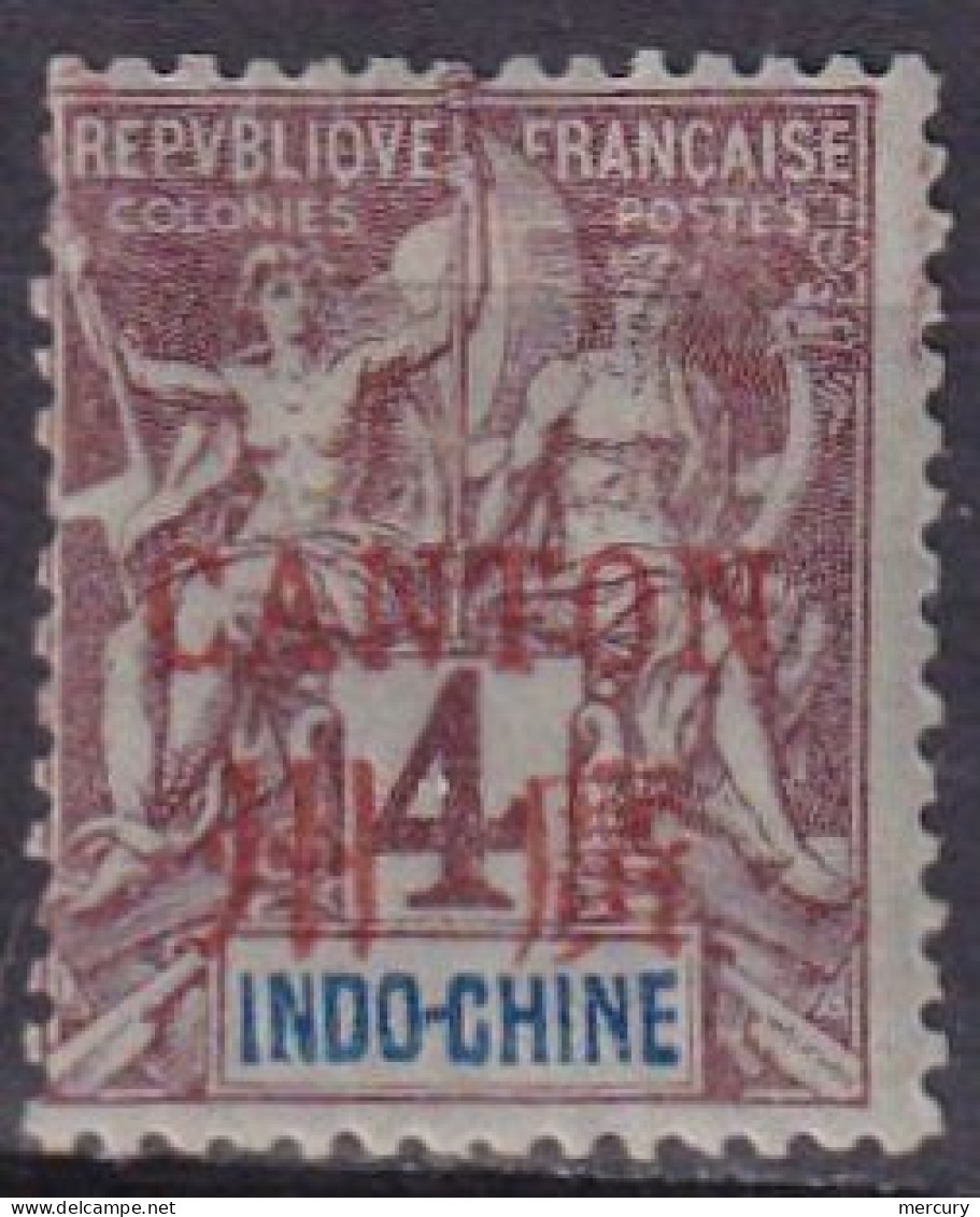 CANTON - 4 C. Groupe - Unused Stamps