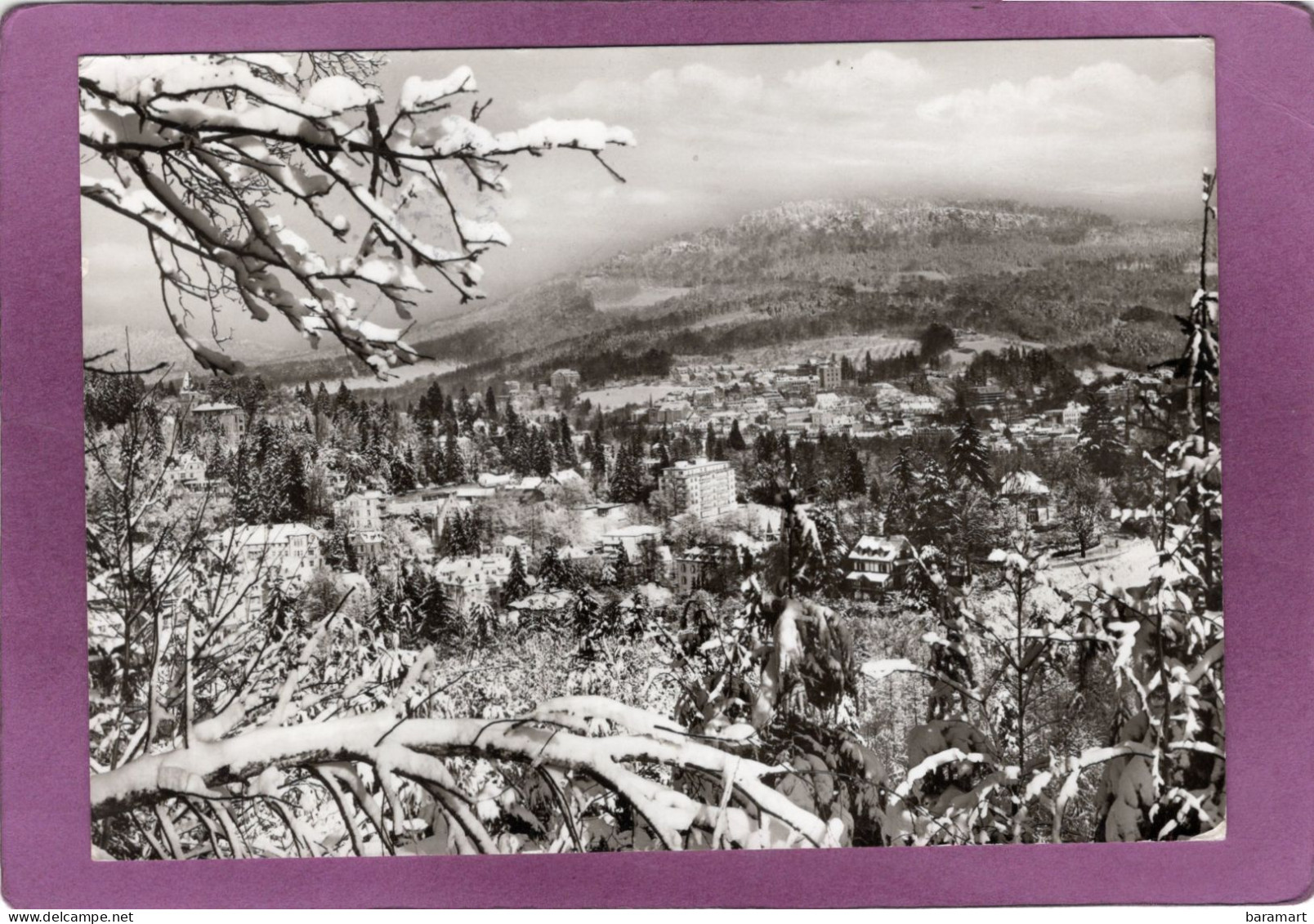 Weltbad Baden Baden Mit Merkur In Winter - Baden-Baden