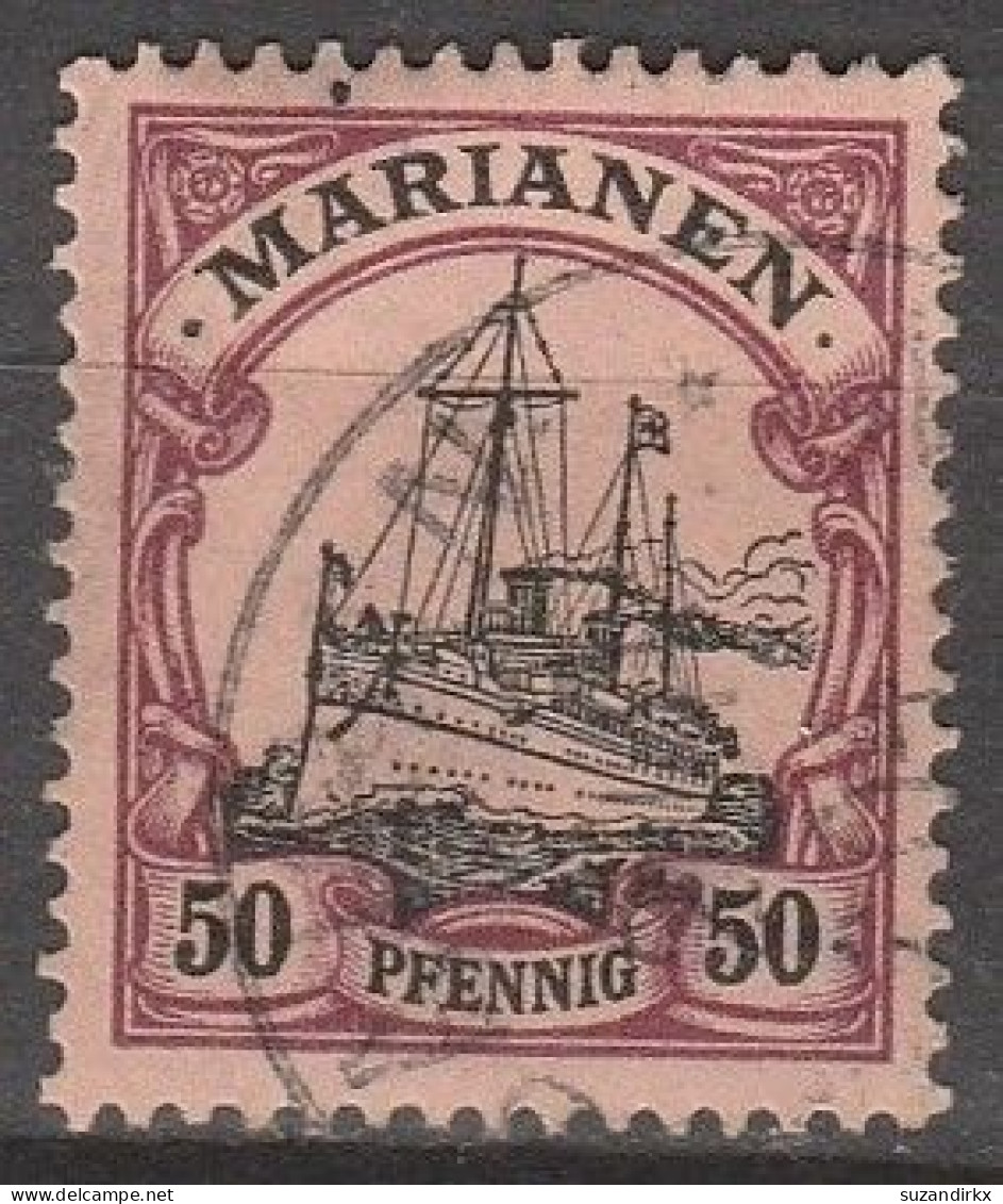 Marianen   .    Michel   .   14     .     O     .      Gestempelt - Isole Marianne