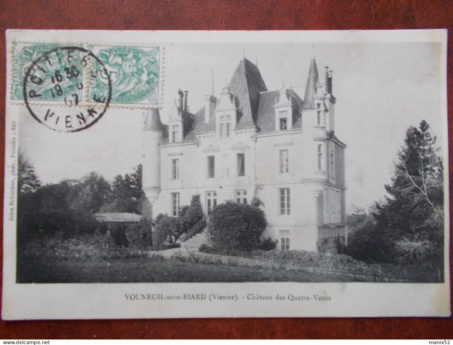 86 - VOUNEUIL Sous BIARD - Château Des Quatre Vents. - Vouneuil Sous Biard