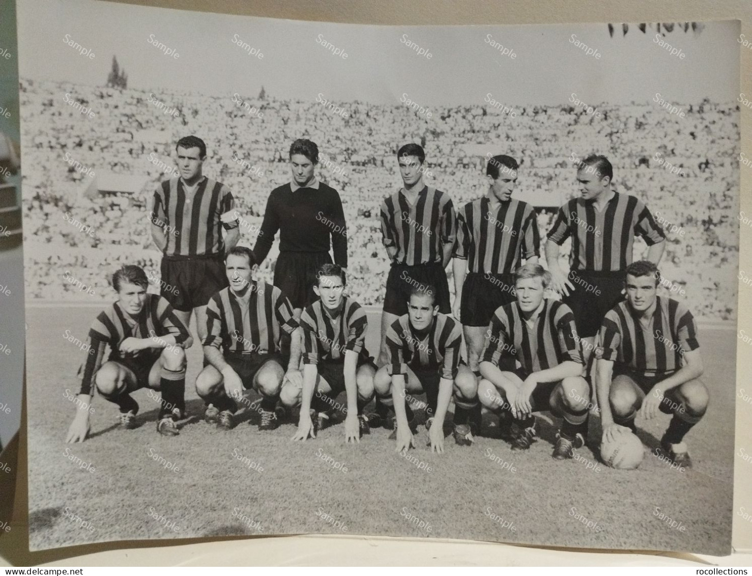 Italy Soccer Italia Foto Football Calcio Squadra INTER Internazionale Milano 1961-1962 - Deportes