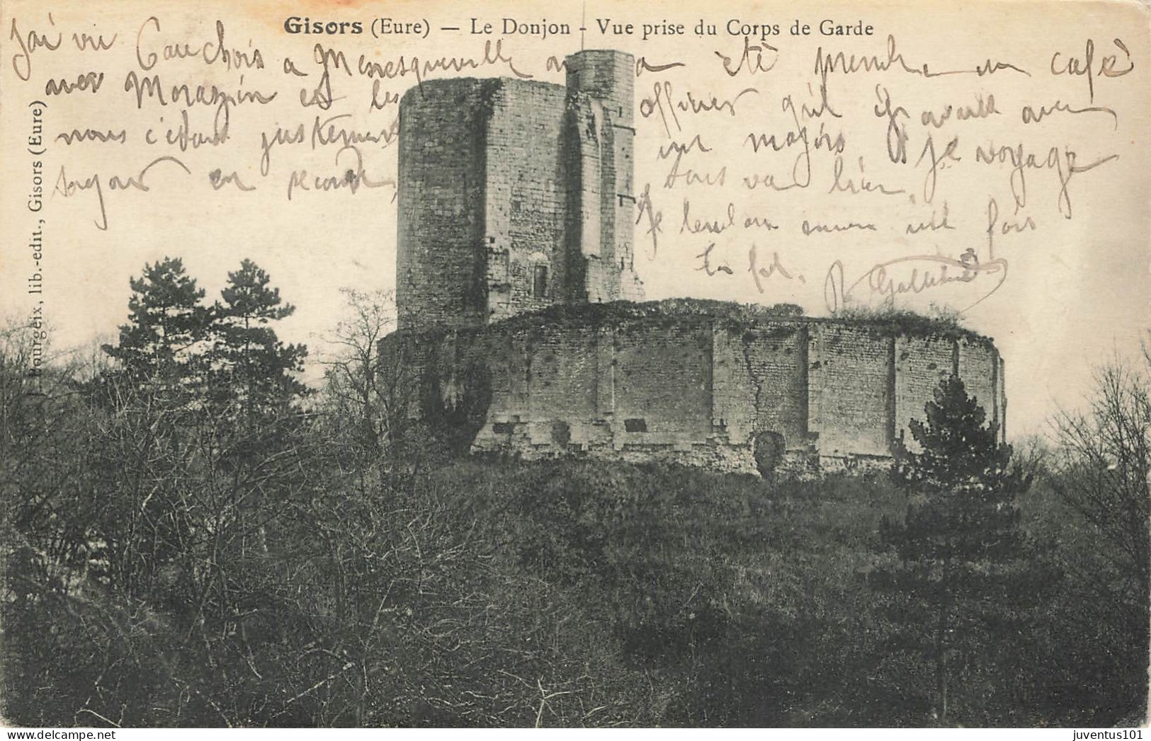 CPA Gisors-Le Donjon-Vue Prise Du Corps De Garde      L2868 - Gisors