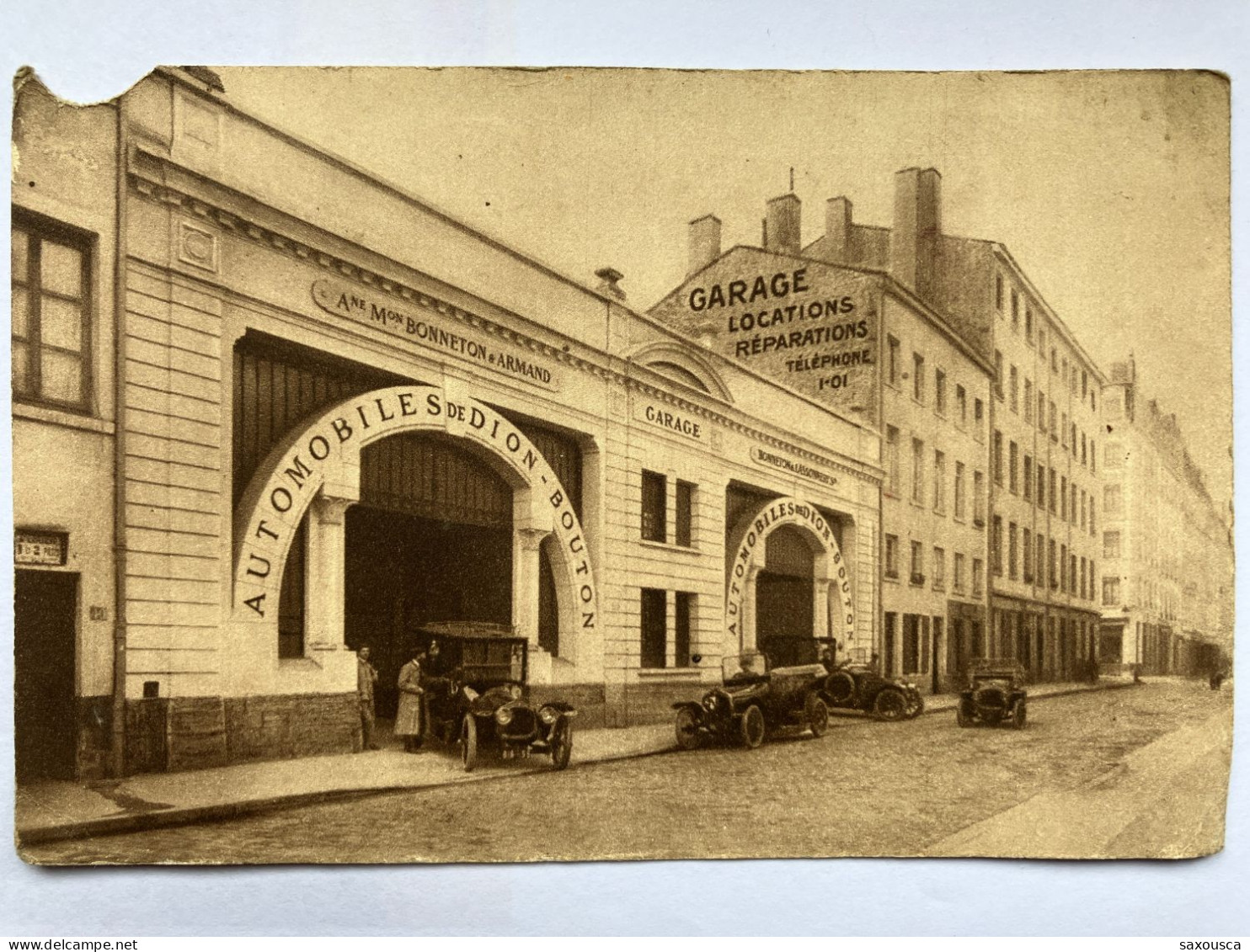 Garage à Lyon De Dion Bouton - Beaujeu