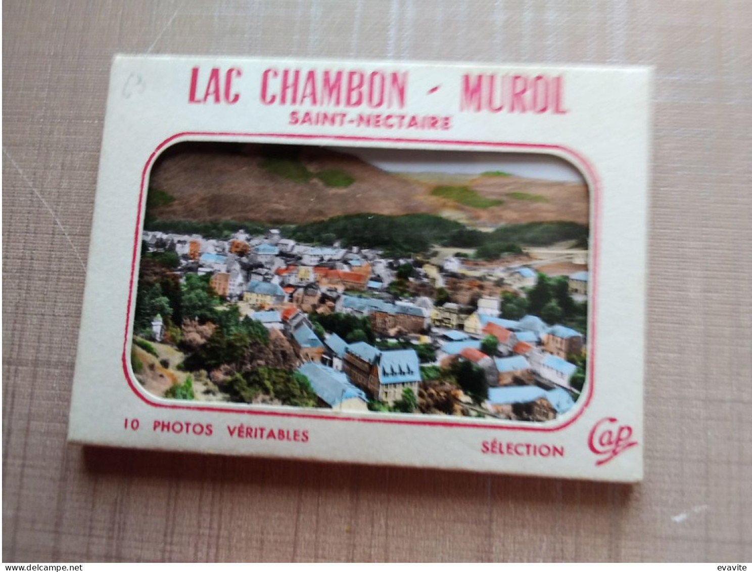 Petit Carnet 10 Photo Glacées (63)    LAC-CHAMBON  MUROL  SAINT-NECTAIRE - Laon