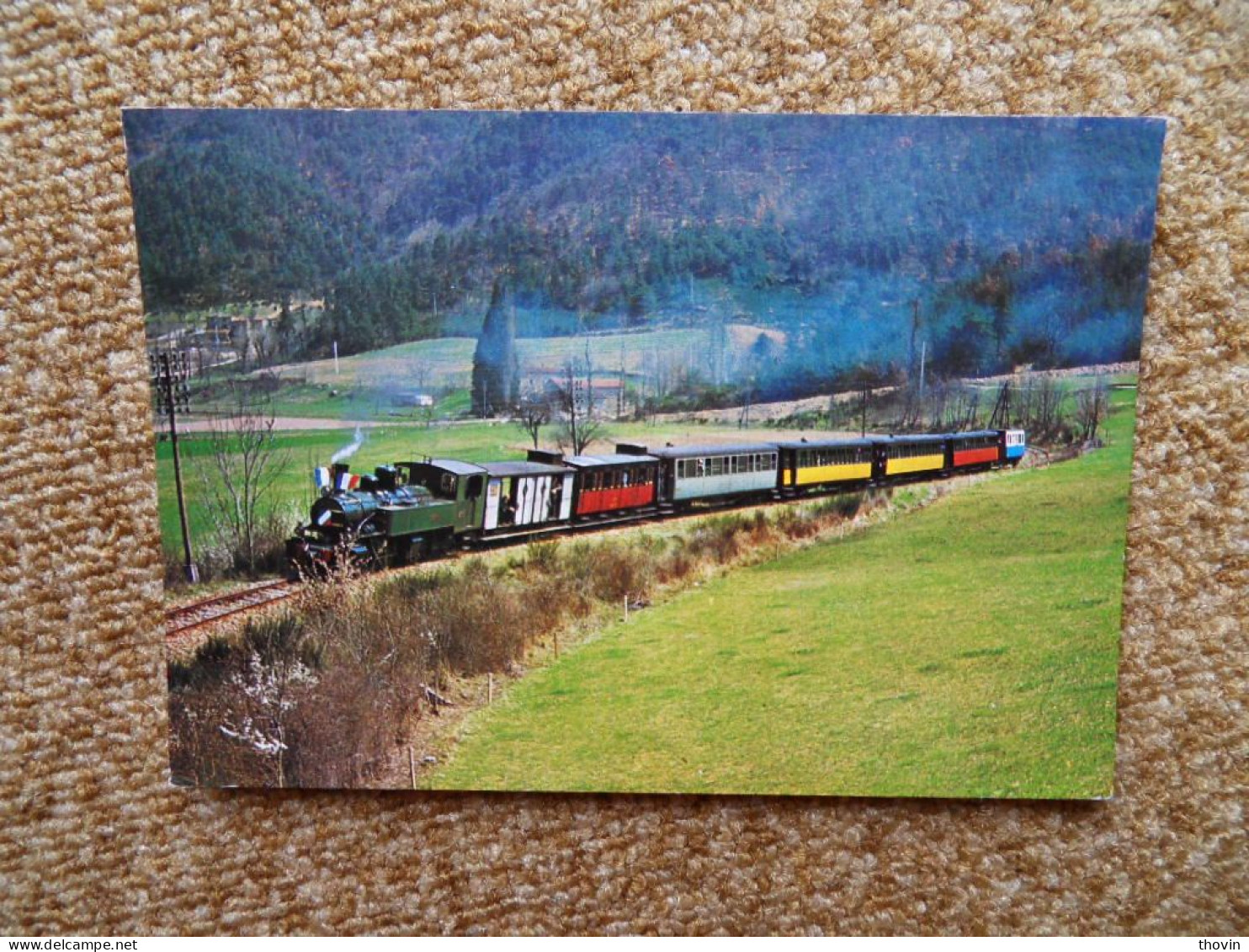 KB10/1094-Chemin De Fer Touristique Du Vivarais Ligne De Tournon à Lamastre 1974 - Matériel