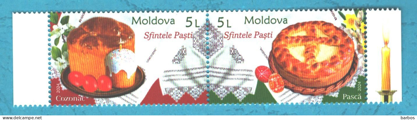 Moldova , 2024 , Holy Easter , 1 Set, MNH - Moldova