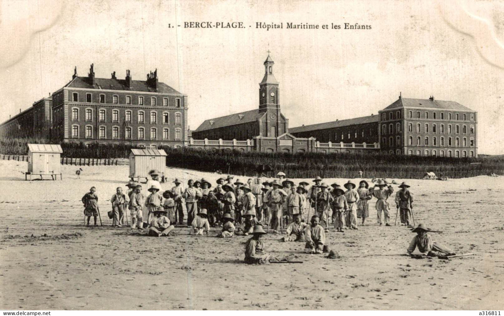 Berck Plage Hopital Maritime Et Les Enfants - Berck