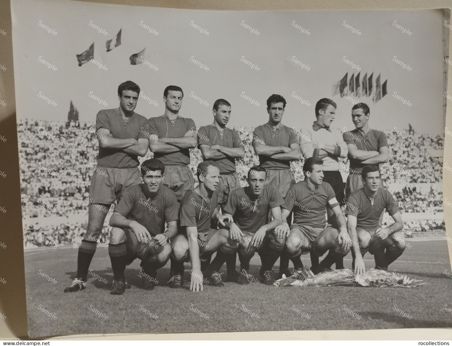 Italy Soccer Italia Foto Football Calcio Squadra CATANIA 1961-1962 - Sports