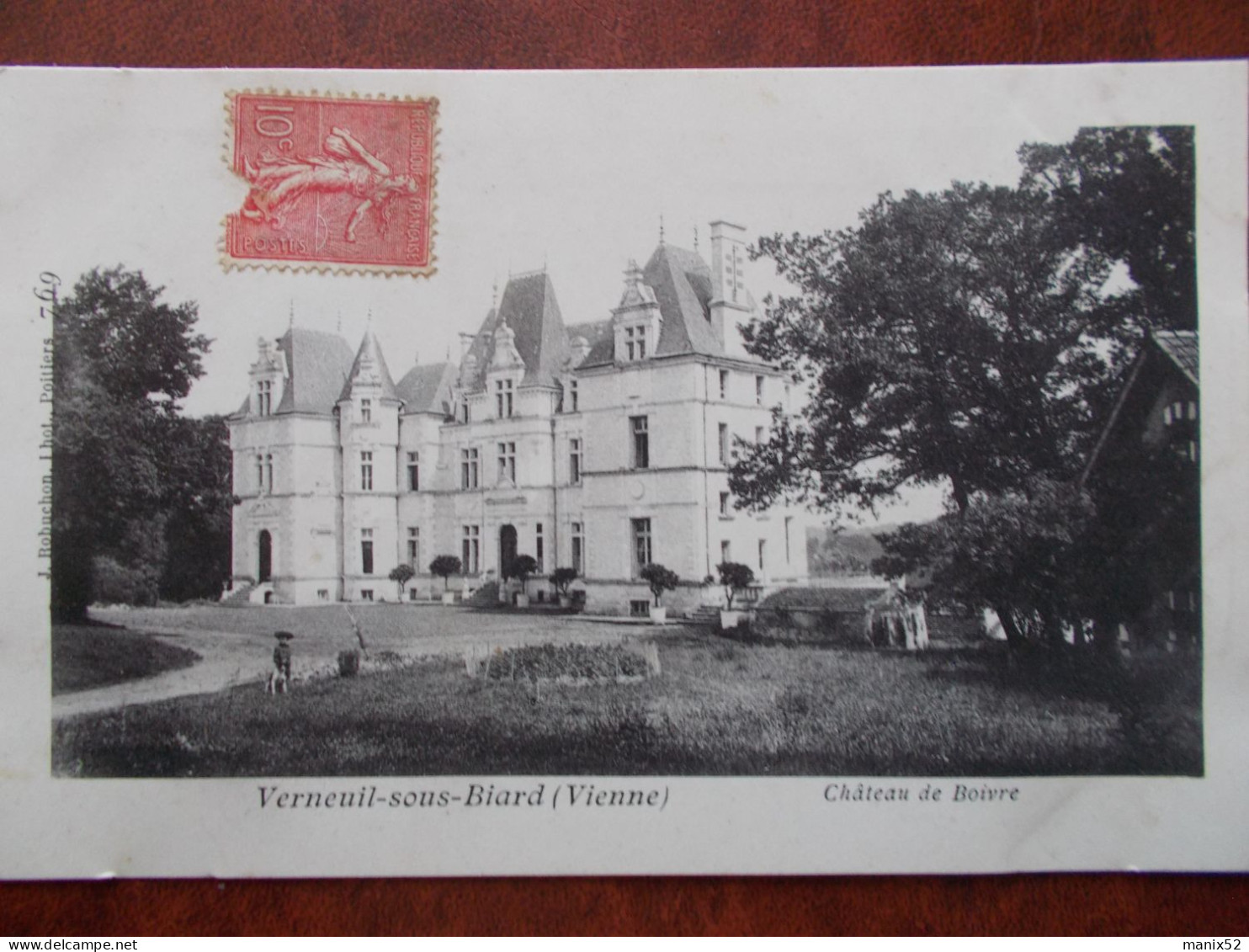 86 - VOUNEUIL Sous BIARD (Verneuil) - Château De BOIVRE. - Vouneuil Sous Biard