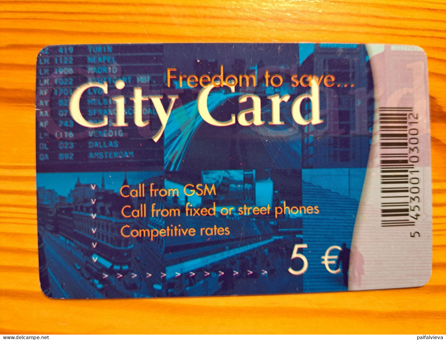 Prepaid Phonecard Luxembourg, City Card - Lussemburgo