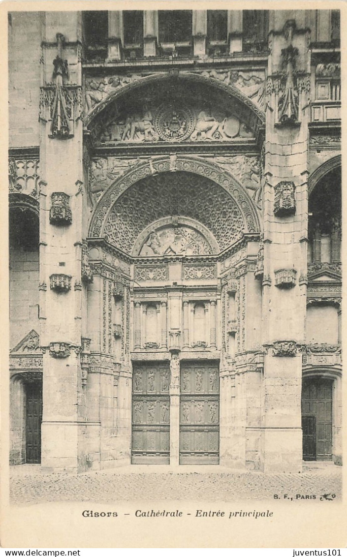 CPA Gisors-Cathédrale-Entrée Principale      L2868 - Gisors