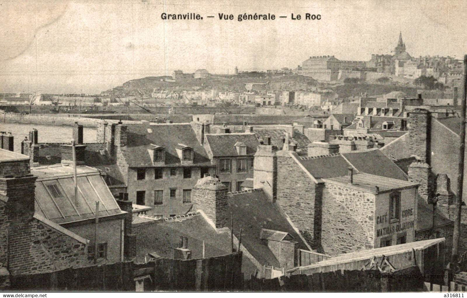 Granville Vue Générale Le Roc - Granville