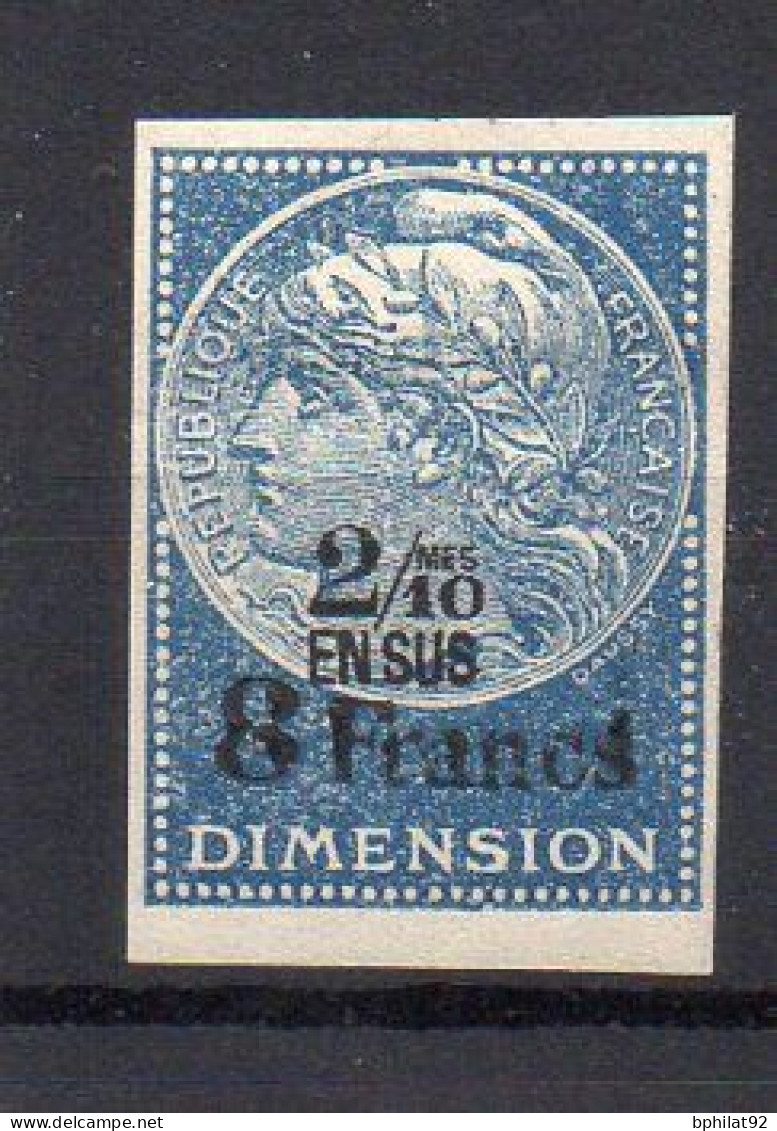!!! FISCAL, DIMENSION N°92 NEUF* SIGNE CALVES - Timbres