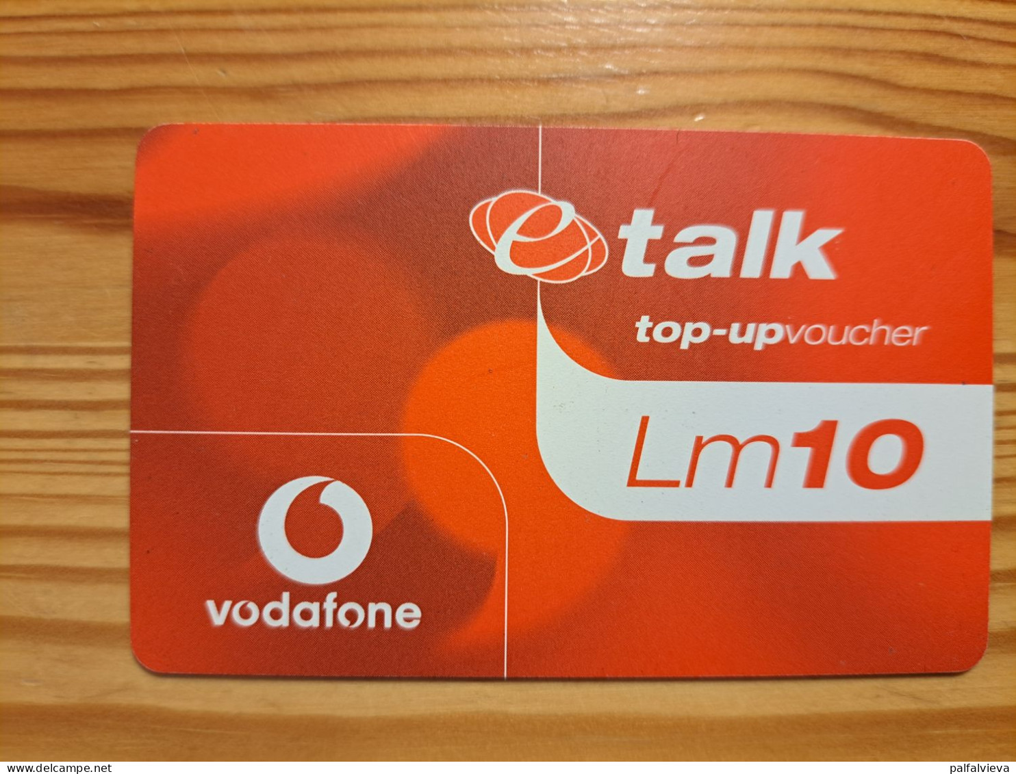 Prepaid Phonecard Malta, Vodafone - Malta