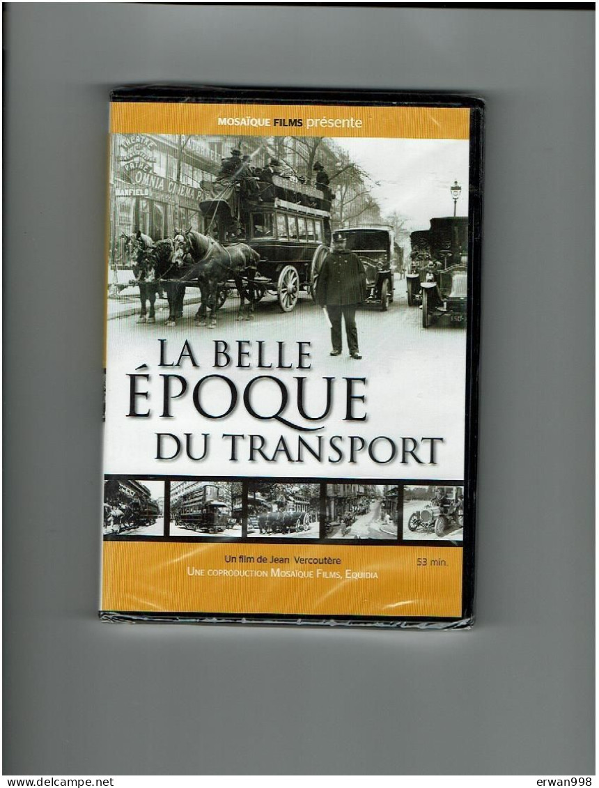 DVD Neuf Sous Son Blister "La Belle époque Du Transport Film 53' De Jean Vercoutere Editions ATLAS Durée 53 Mn  1191 - Historia