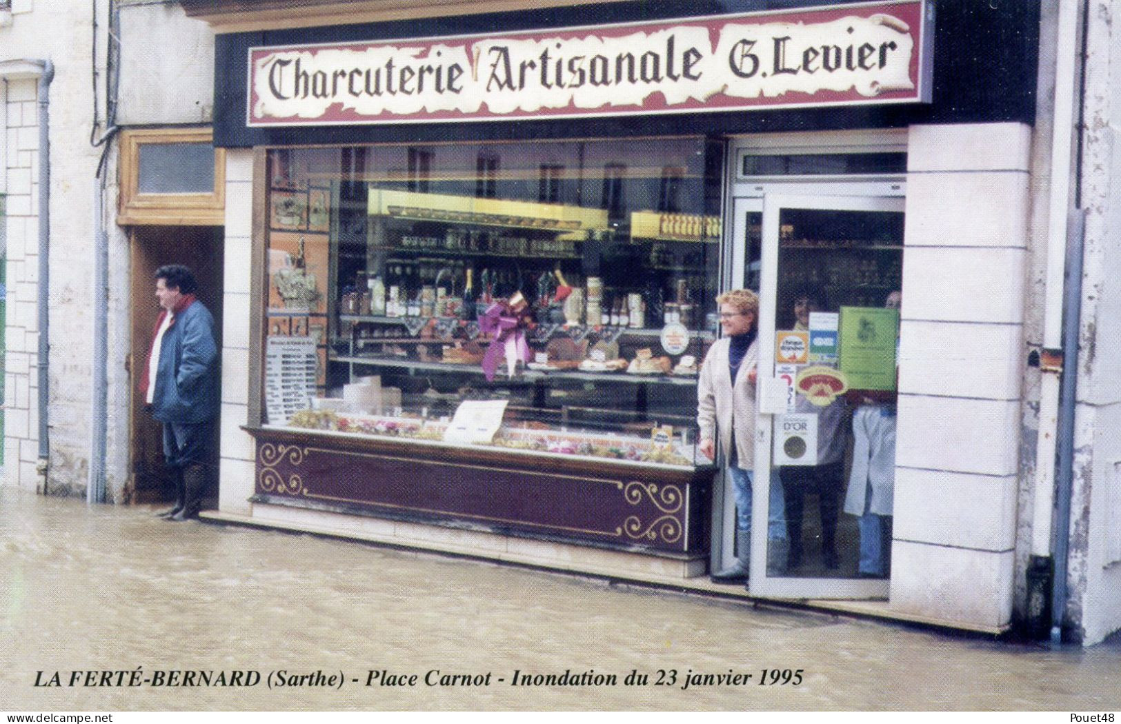 72 - LA FERTE BERNARD - Inondation 1995 - La Ferte Bernard