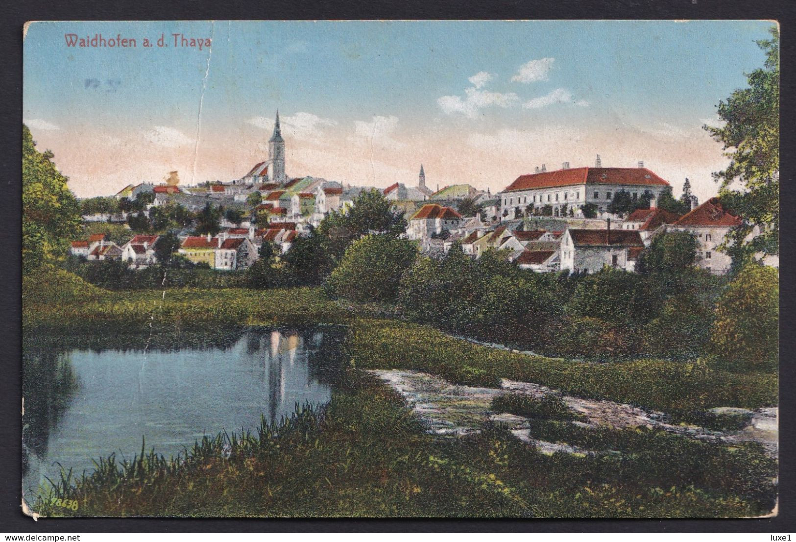 AUSTRIA  ,  Waidhofen An Der Thaya  ,  OLD  POSTCARD - Waidhofen An Der Thaya