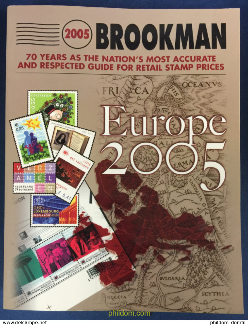 Catálogo Brookman 2005 De Sellos De Paises Europeos Phildom 2005 - Temáticas