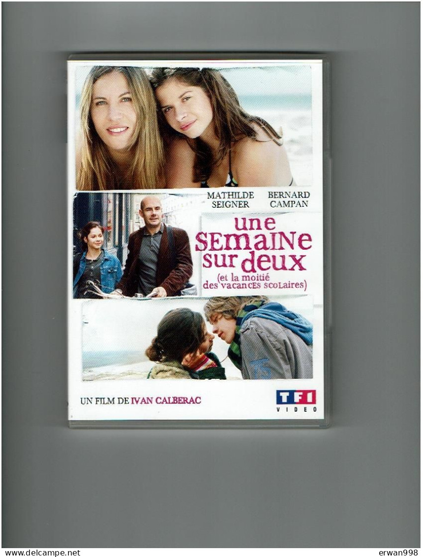 DVD Neuf Sous Son Blister Une Semaine Sur Deux Avec Mathilde SEIGNER & Bernard CAMPAN Durée1h38  1192 - Romantici